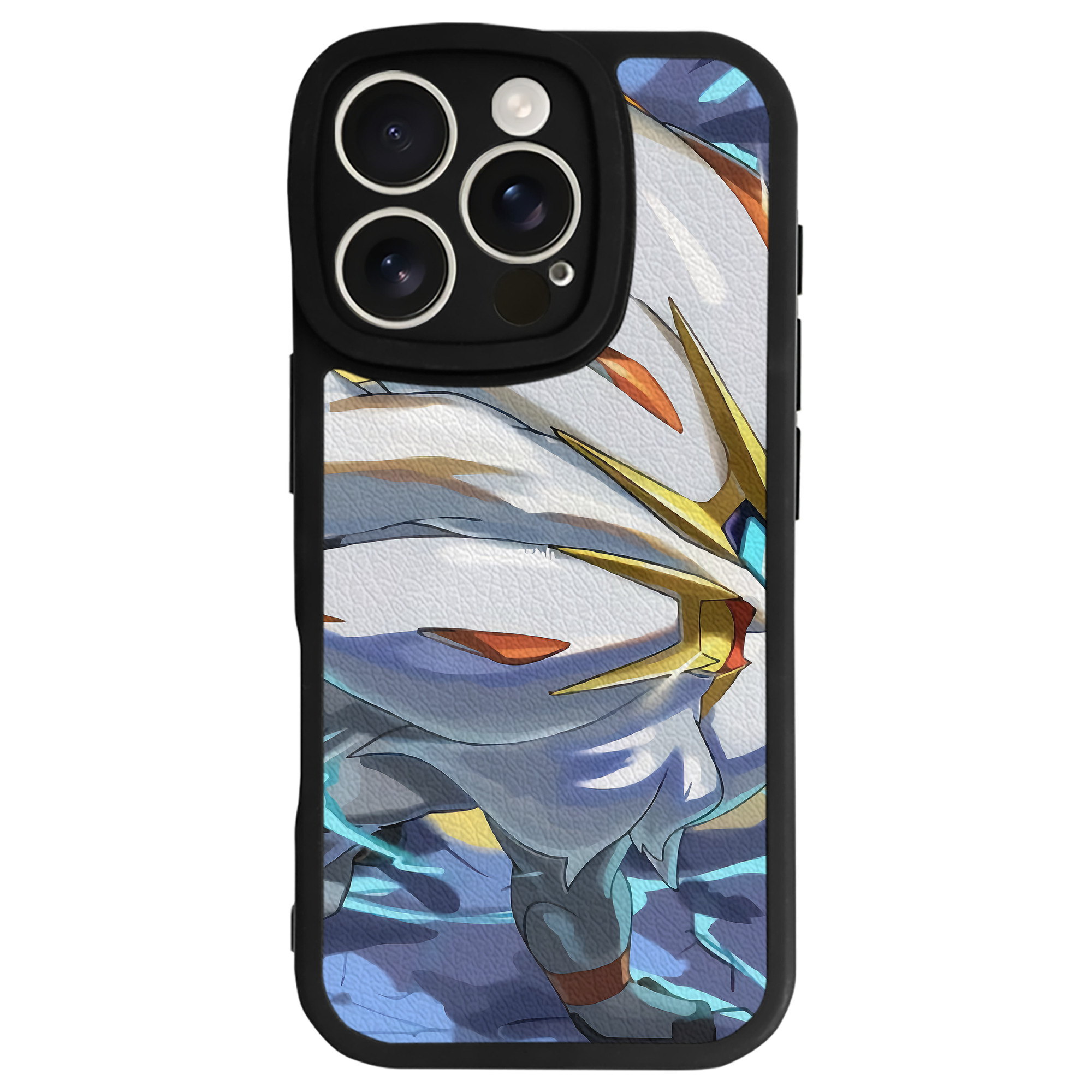 （画像用） ポケットモンスター Pokémon 【iPhone 16シリーズ対応】シリコンスマホケース（レザー調） 材質：シリコン